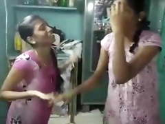 Tamil lesibian school girls with audio (viral-2018)